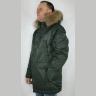 Corbona куртка аляска с мехом зимняя мужская №1029