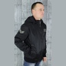 CORBONA куртка пилот - бомбер на резинке демисезонная (весна/осень) мужская №1541