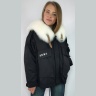 Женская куртка ARMY весна-осень/зима с мехом DesireD №4083