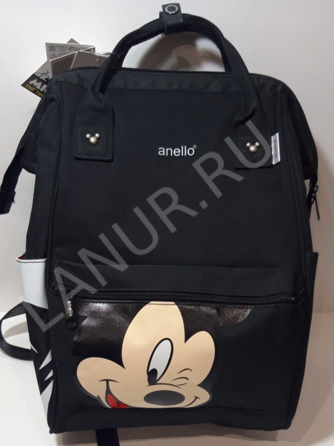Anello / Молодежный и школьный рюкзак с Микки Маус /Mikey Mouse, для девочки, с аппликацией. №5019
