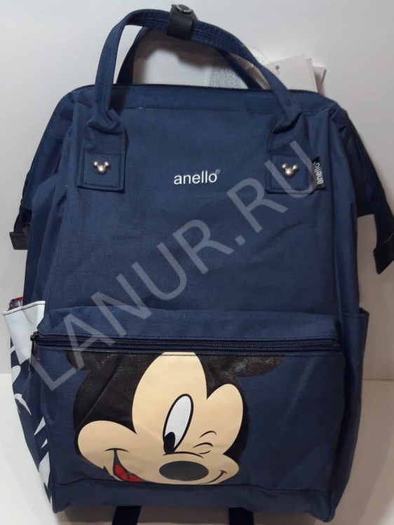 Anello / Молодежный и школьный рюкзак с Микки Маус /Mikey Mouse, для девочки, с аппликацией. №5020