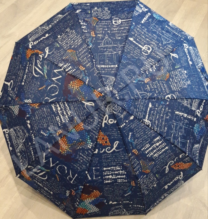 Женский зонтик Rain Brella - полуавтомат №3028
