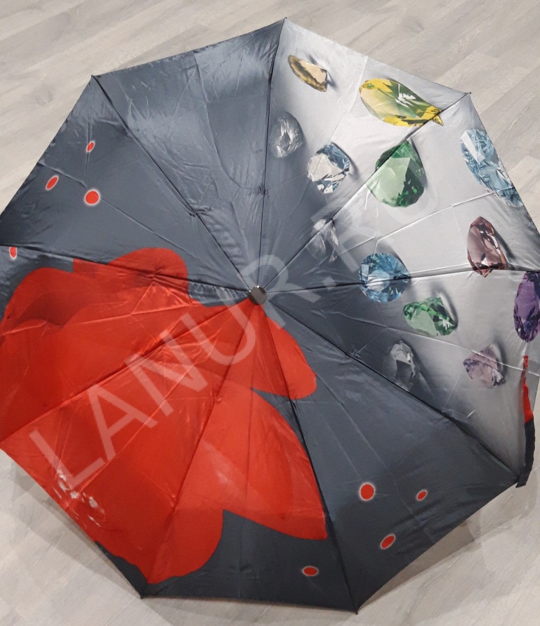 Женский зонтик Rain Brella - полуавтомат №3081