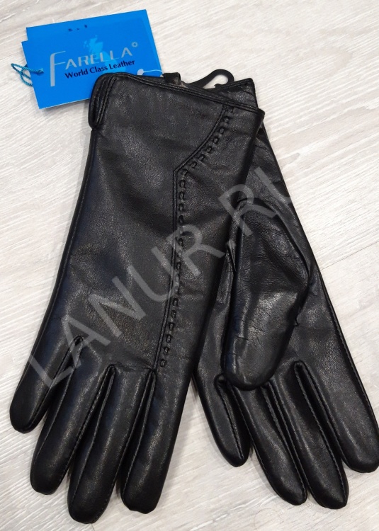 Женские кожаные перчатки Farella №2009