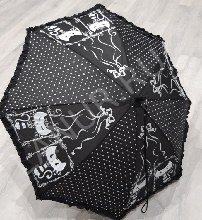 Зонтик детский для девочек трость №3181