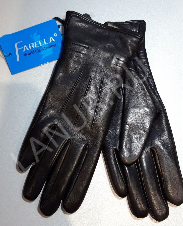Женские кожаные перчатки Farella №2001