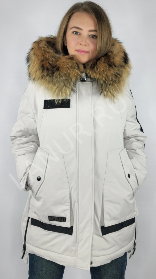 Женская зимняя куртка с мехом DOSUESPIRIT №4027