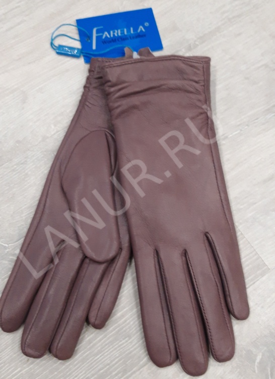 Женские кожаные перчатки Farella №2013