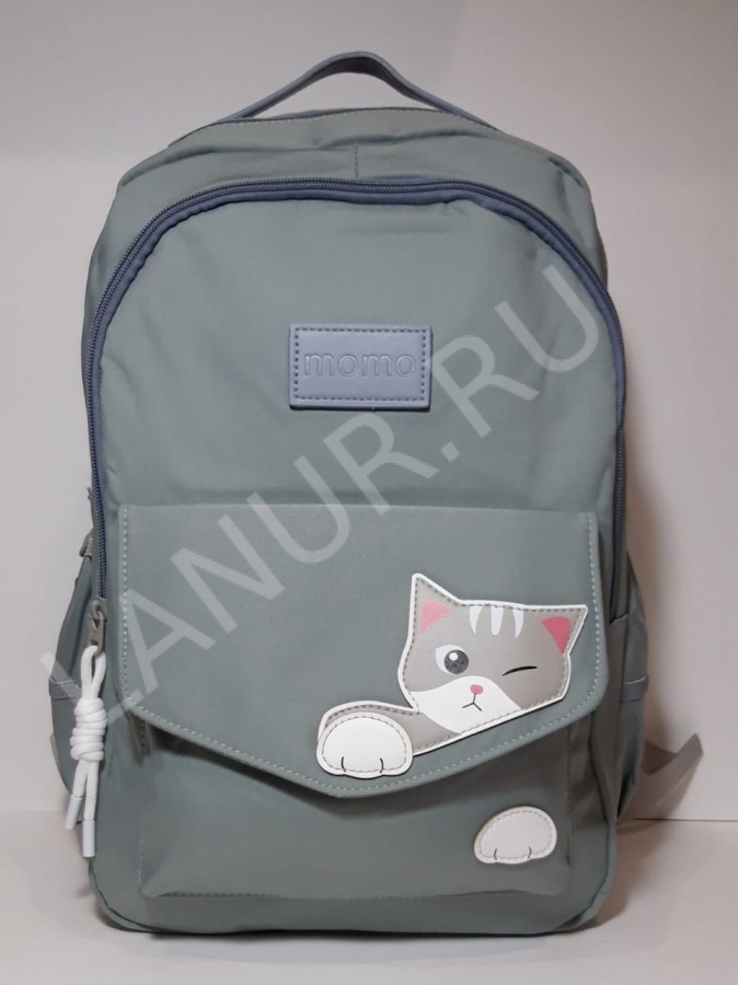 Молодежный рюкзак Nikki - momo с кошкой №5001