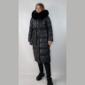 Женская зимняя куртка пальто с мехом MS.VIVANA №4043